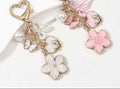 Butterfly Blossom Charm Keychain