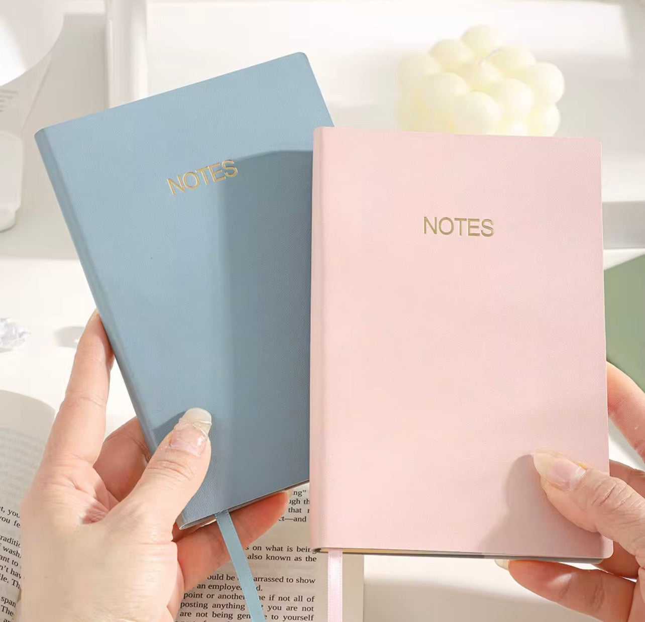 The Minimalist Faux Leather Pocket Journal