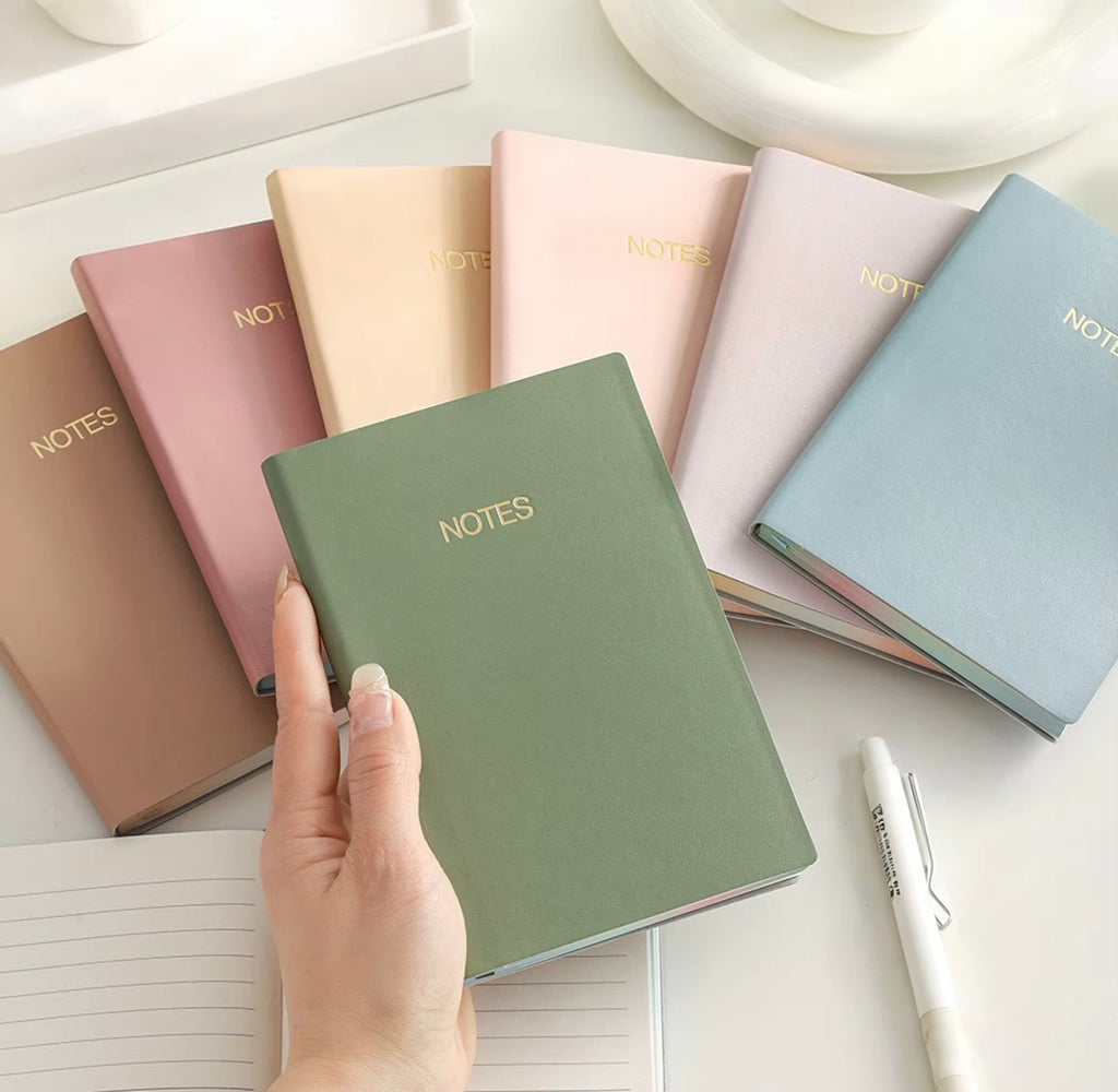 The Minimalist Faux Leather Pocket Journal