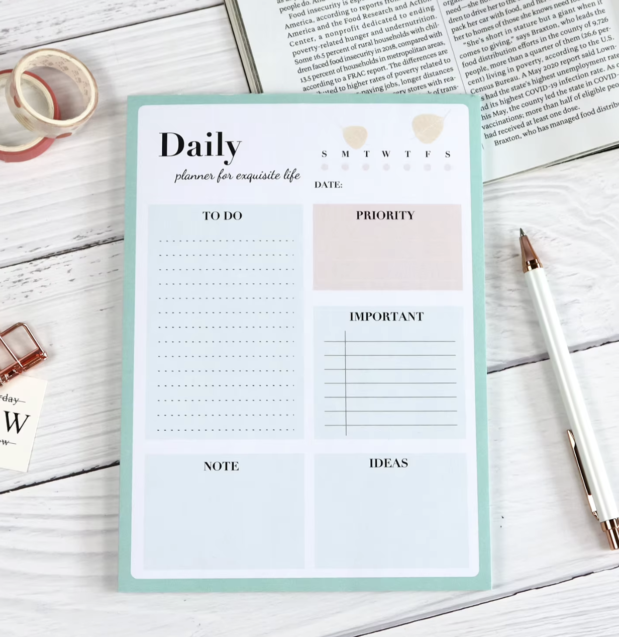 Daily Focus Planner